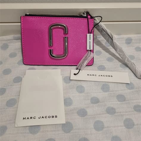 Marc Jacobs Hot Pink And Blue Wallet Brand New In Depop