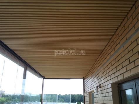 Монтаж деревянного реечного потолка в Москве, фото работ, купить | ООО ...