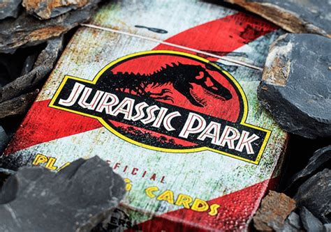 Official Jurassic Park Playing Cards Ellusionist Jp Games