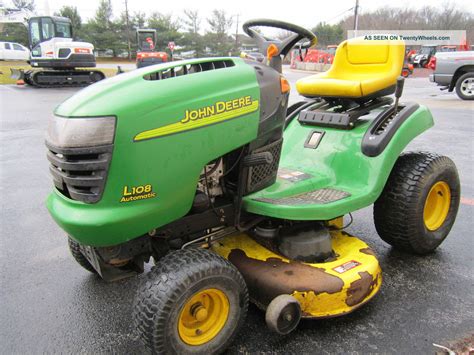 John Deere L With A Mower Deck