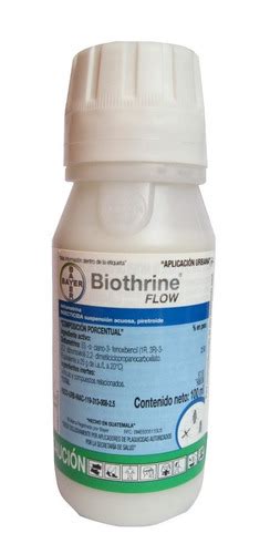 Biothrine Flow Bayer 100ml Insecticida Deltametrina Chinches Pulgas Hormigas Moscas Mosquitos