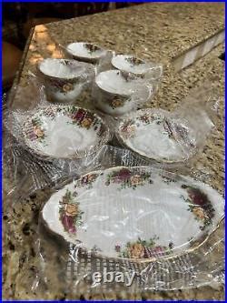 Royal Albert Old Country Roses Pieces Tea Completer Set Brand New