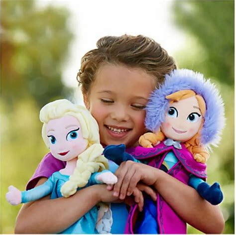 Tatalia 40CM 50CM Snow Queen Princess Anna Elsa Doll Fever Toys Soft ...