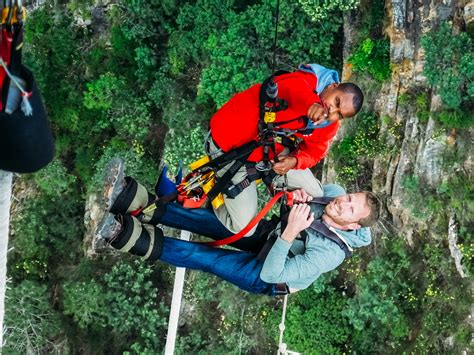 Bloukrans Bridge Bungee - Free Falling at 216M - Bold Travel