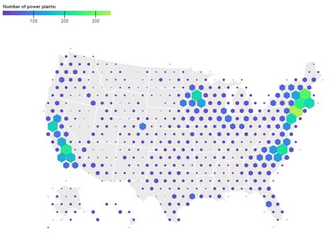 US power plant locations and capacity : r/MapPorn