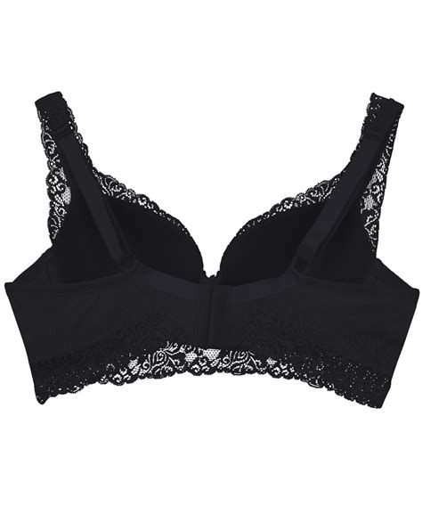 Sutiã plus size em renda detalhe nas alças e cós em renda Rios Lingerie Sutiã plus size