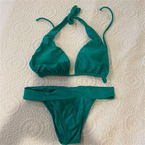 Vix Swim New Vix Paula Hermanny Green Bikini Medium Poshmark