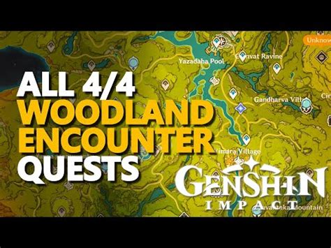 Woodland Encounter Genshin Impact All Youtube