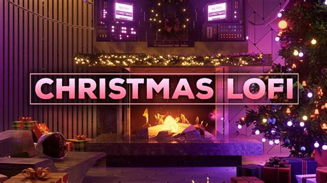 Christmas Lofi Mix With A Fireplace 🎄 Lofi Hip Hop Christmas Playlist 🎄