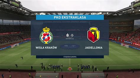 FIFA 22 Wisła Kraków vs Jagiellonia Białystok fifa22 ekstraklasa