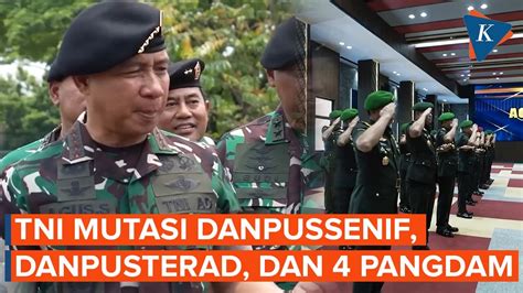 Daftar Lengkap 38 Perwira Tinggi TNI Yang Dimutasi YouTube