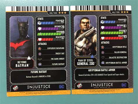 Alphapower On Twitter Injustice Arcade Series Cards Collection