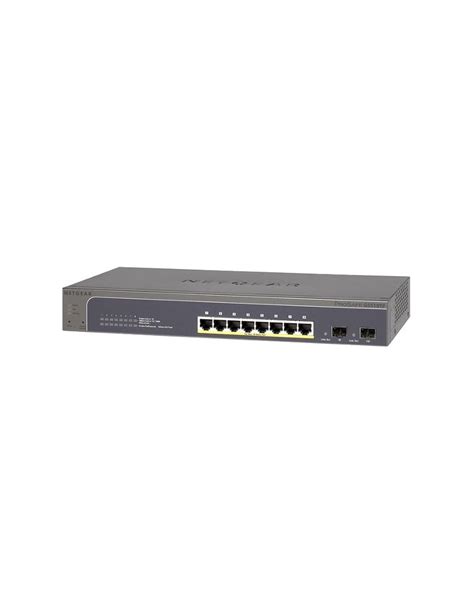 Netgear Gs Tp Gestionado Energ A Sobre Ethernet Poe Gris