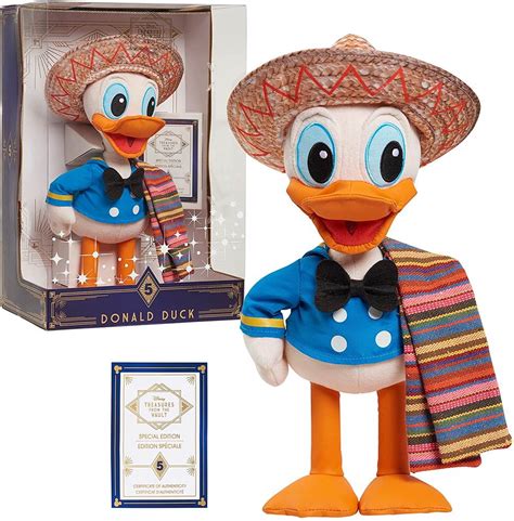 Disney Parks Epcot Mexico Caballero Donald Duck Plush New With Tag