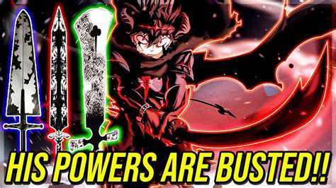 The Most Powerful Weapons In Black Clover Astas Anti Magic Swords