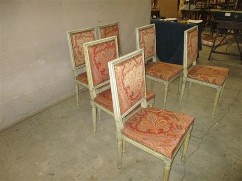 Set Of Six Louis Xvi Dining Chairs Crown And Colony Antiques In