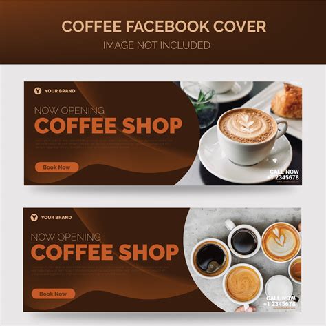 Coffee Shop Banner 662825 Vector Art at Vecteezy