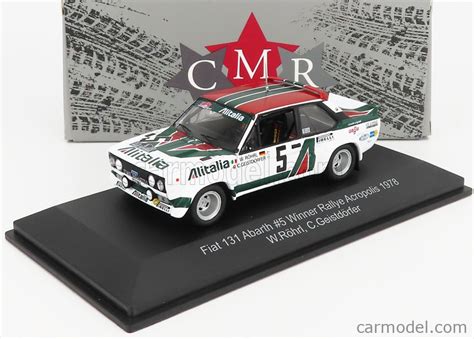 Cmr Wrc Scala Fiat Abarth Alitalia N Winner Rally