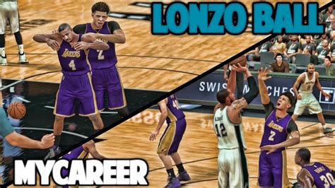 WEIRD GLITCH NBA 2K17 LONZO BALL MyCareer YouTube