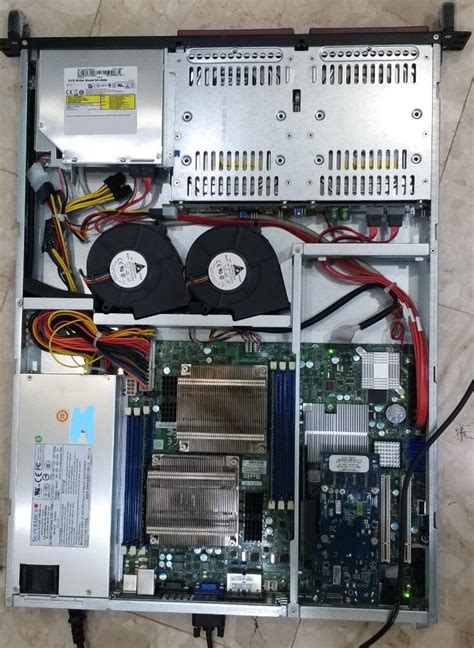 SuperMicro X8DTL 6F 1U Rackmount Server Computers Tech Office