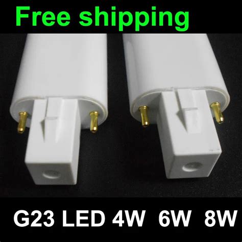 g23 led tube light 4W 6W 8W tube SMD 2835 G23 LED lamp Taiwan Epistar ...