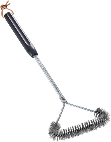 Weber 21 In Three Sided Grill Brush Black 6493 Best Buy