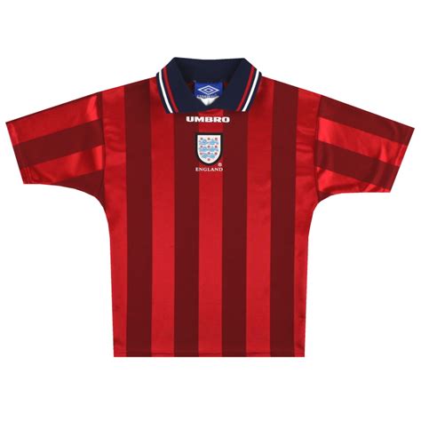 1997 99 England Umbro Away Shirt Y Retro England Shirts