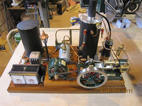 Live Steam Model Cotswold Heritage Perseus Mill Engine Electric Dynamo