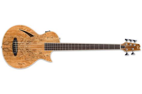 Esp Adds Fretless And 5 String Basses To Ltd Thinline Series No Treble