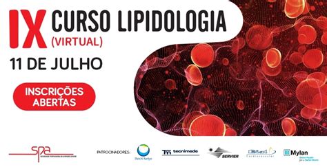 Ix Curso De Lipidologia Da Spa Realiza Se Em Ambiente Virtual