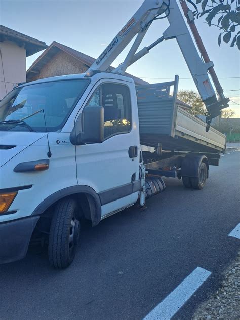 Iveco Daily Basculabil Cu Macara Crang Olx Ro