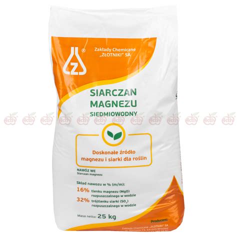 Siarczan Magnezu Siedmiowodny 25kg