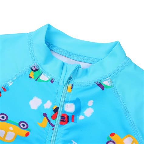 Snapklik.com : Newborn Baby Toddler Boys One Piece Swimsuit Rash Guard