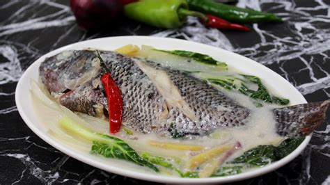 Ginataang Tilapia Recipe How To Cook Ginataang Tilapia With Pechay