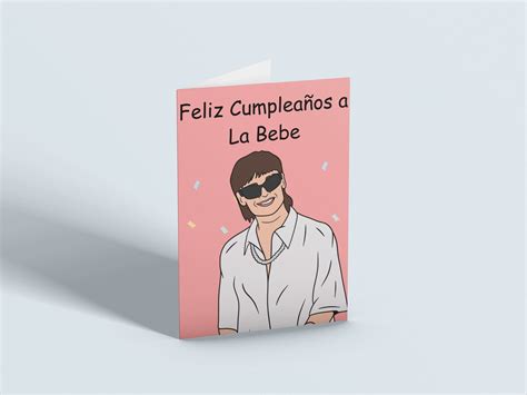 Buy Feliz Cumpleaños A La Bebe Peso Pluma Spanish Instant Download