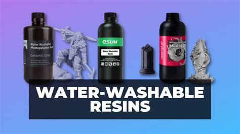 Water Washable Resins Best Brands Printing Guide 3DSourced