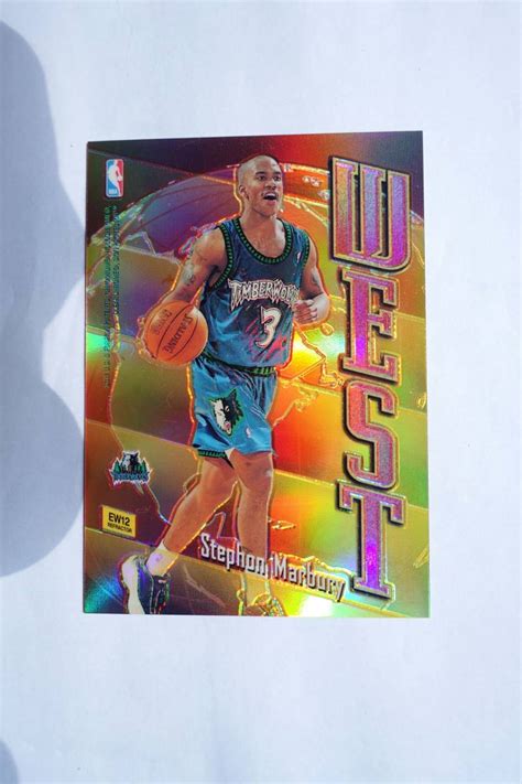 代購代標第一品牌樂淘letaoBrevin Knight Stephon Marbury 1998 99 Topps East West