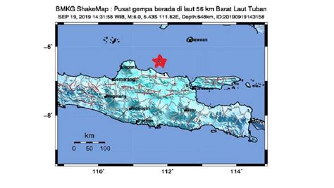 Pusat Dari Gempa Bumi Dalam Berada Di Kedalaman Sinau