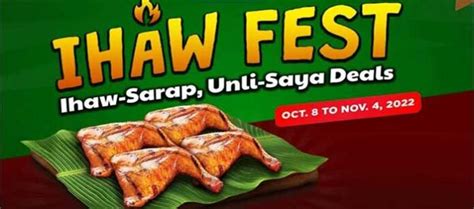 Mang Inasal Celebrates Nationwide Ihaw Fest