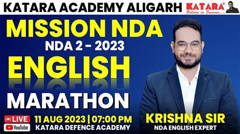 NDA 2 2023 Complete English In 1 Class NDA 2 2023 English Question