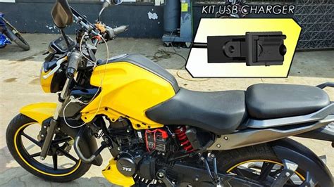 Tvs Raider 125 Mobile Charger And Mobile Holder Installation Install Mobile Charger In Raider