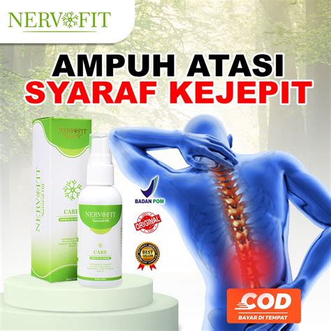 Jual NERVOFIT SPRAY Obat Syaraf Saraf Kejepit Nyeri Sendi Obat Sendi