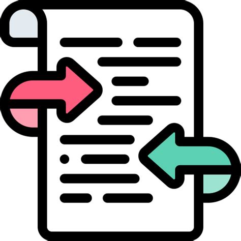 revision detailed rounded lineal color icon