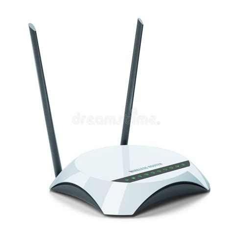 Modern Wi Fi Wireless Router Stock Illustration Illustration Of