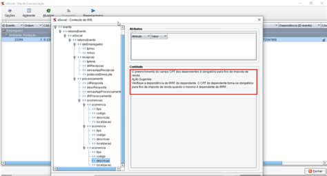 Erp E Social Erro Esocial O Preenchimento Do Campo Cpf Dos