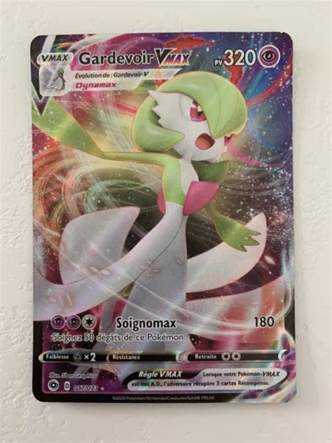 CARTE POKÉMON GARDEVOIR Vmax 017 073 EB3 5 Epée Bouclier La Voie du