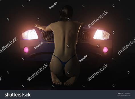 Scene Nude Girl Car Stock Illustration 17093668 Shutterstock