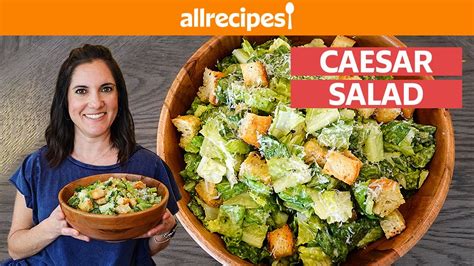 How To Make Caesar Salad From Scratch Allrecipes Youtube