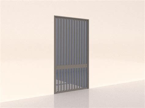 Puerta Met Lica Para Revit Familias Revit Gratis