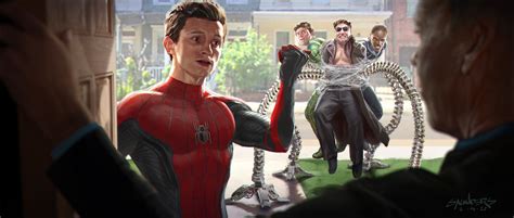 Spider-Man: No Way Home Concept Art Reveals Scrapped Michael Keaton Cameo